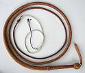 10ft Natural Tan 12 plait Indiana Jones Bullwhip 2A